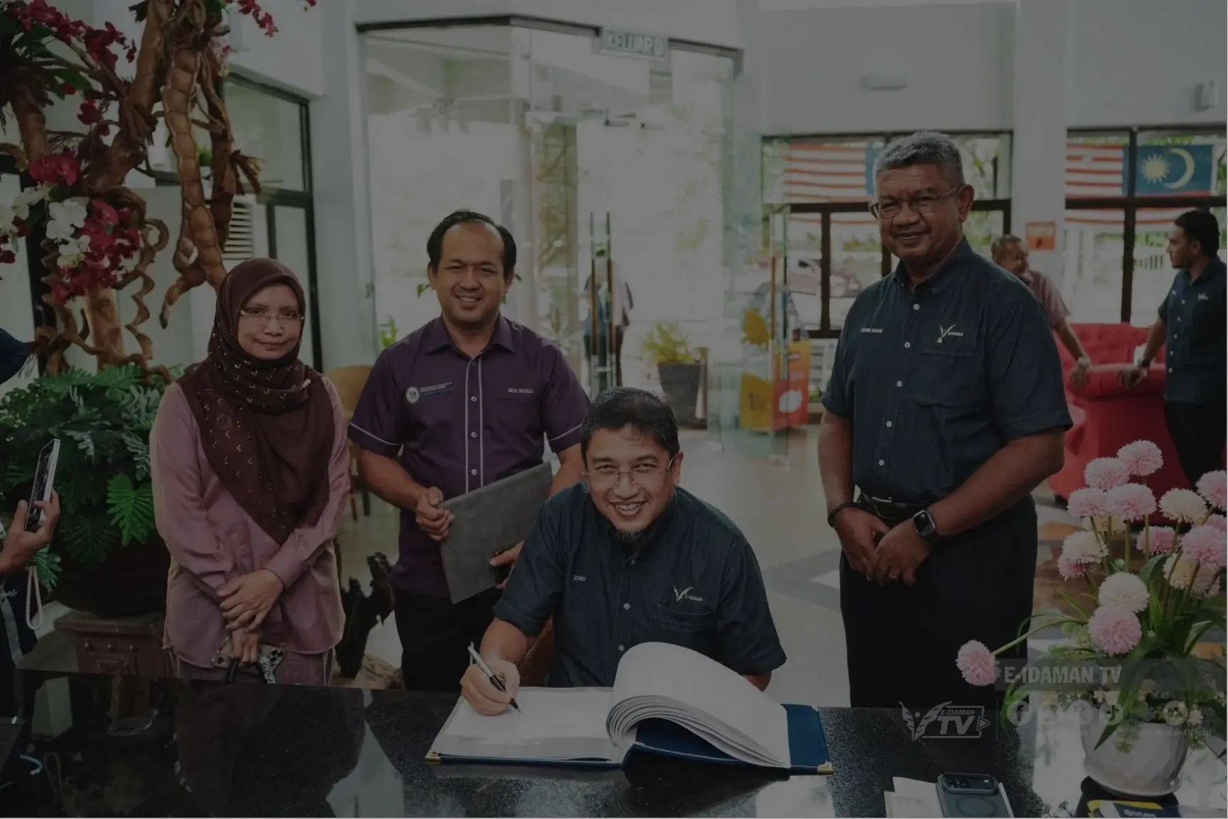 Majlis Perasmian Professional Certificate IM Smart Supply Chain Management for Integrated Logistic & Environmental Sustainability (SMILES)